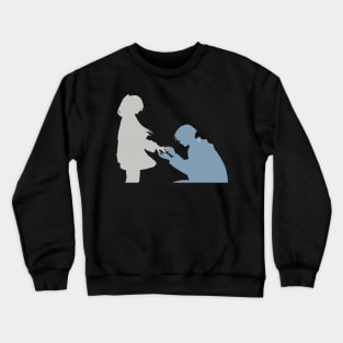 Himmel propose Frieren on episode 14 - Frieren x Himmel cute moments - Sousou no Frieren / Frieren Beyond Journey's End anime and manga - Elf girl character - December Fall 2023 SNF109 Crewneck Sweatshirt